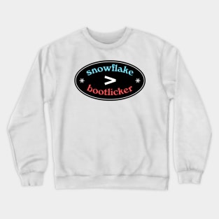 Snowflake > Bootlicker Crewneck Sweatshirt